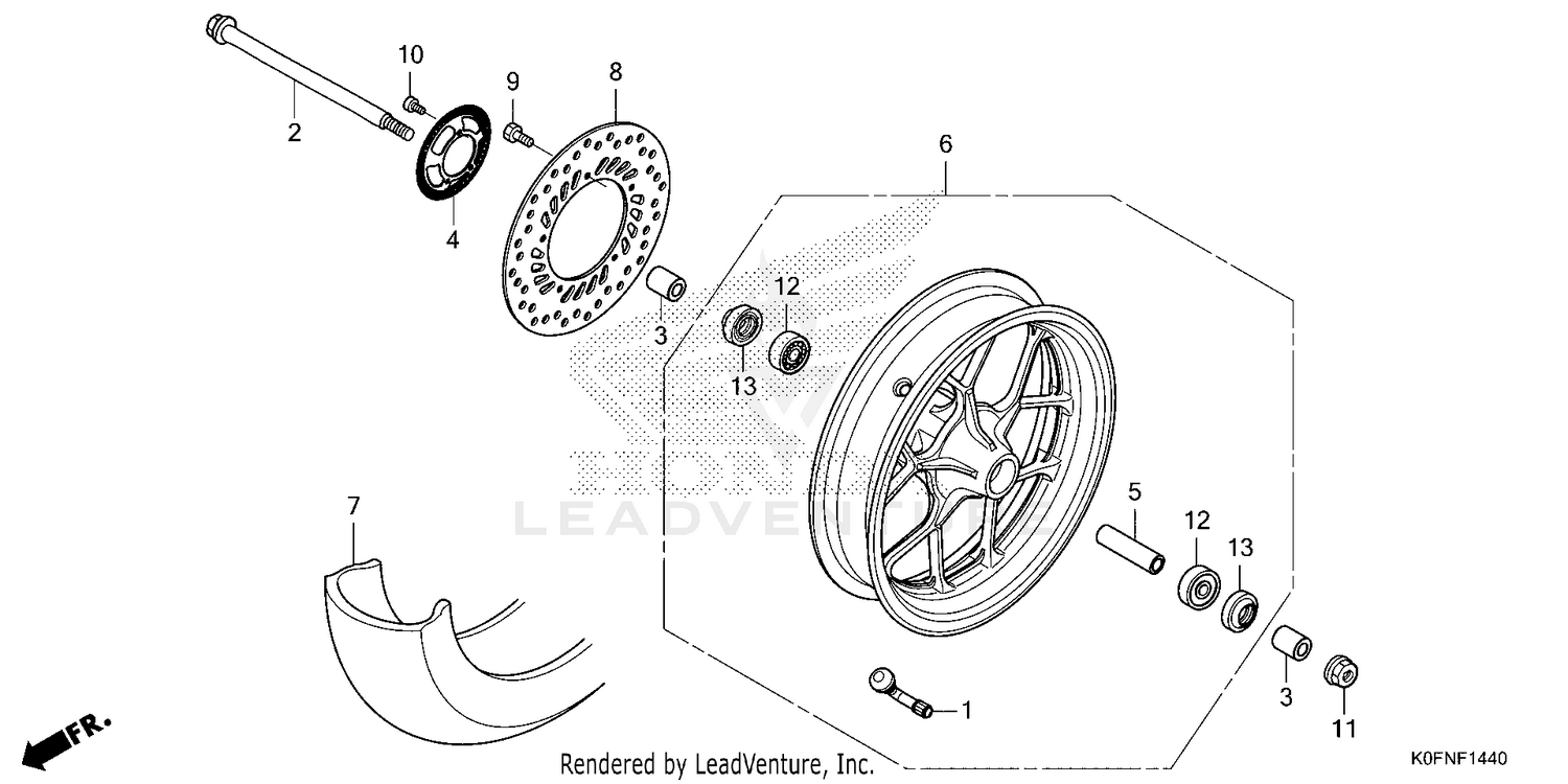 FRONT WHEEL