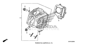 Cylinder Head Schematic