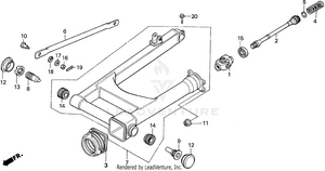 Vt1100c Swingarm Schematic