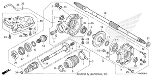 Rear Final Gear Schematic