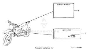 Caution Label Schematic