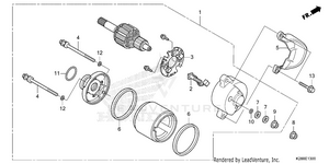 Starter Motor Schematic