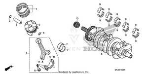 Crankshaft@piston Schematic