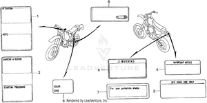 Caution Label Schematic
