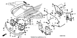 Front Fender Schematic