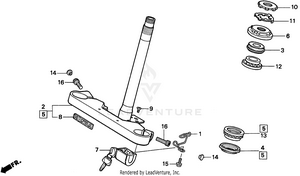 Steering Stem Schematic