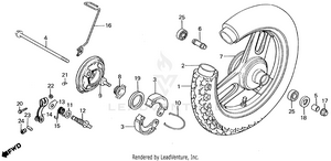 Front Wheel Schematic