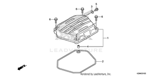 Cylinder Head Cover Schematic