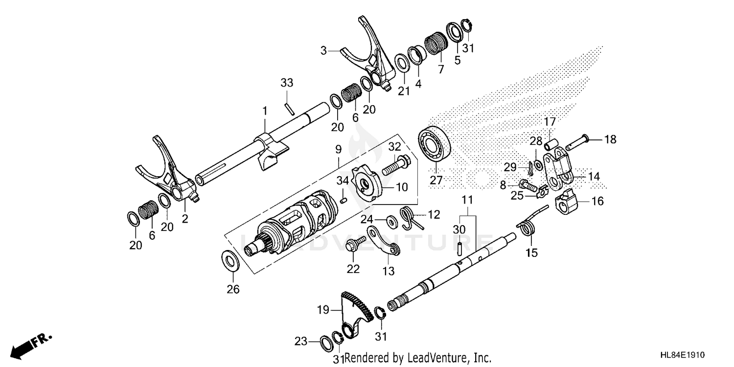 GEARSHIFT FORK (2)