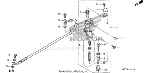 Rear Brake Master Cylinder Schematic