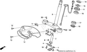 Steering Stem Schematic