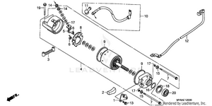 Starting Motor Schematic