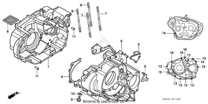 Crankcase Schematic
