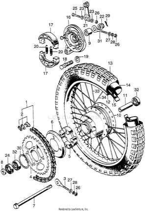 Rear Wheel Schematic