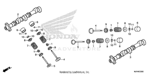Camshaft@valve Schematic
