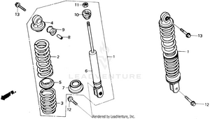 Shock Absorber Schematic