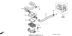 Sub Air Cleaner Schematic