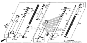 Front Fork Schematic
