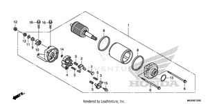 Starting Motor Schematic
