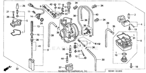 Carburetor ('04-'07) Schematic