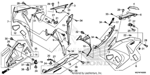 Middle Cowl Schematic