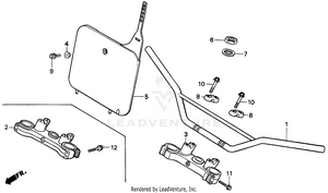 Handlebar 90-94 Schematic