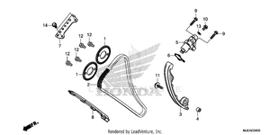 Cam Chain@tensioner Schematic