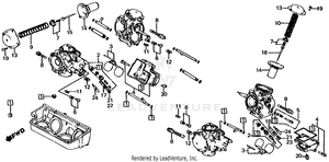 Carburetor (component Parts) Schematic