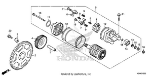 Starter Motor Schematic