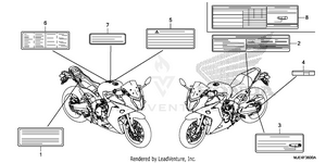 Caution Label Schematic