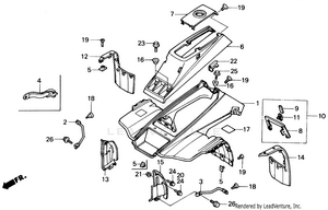 Front Fender Schematic