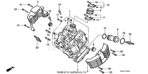 Cylinder Head (fr.) Schematic