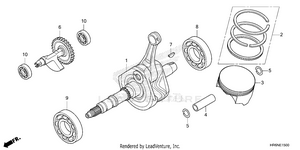 Crankshaft@piston Schematic