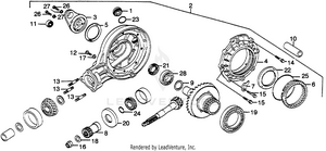Final Driven Gear Schematic