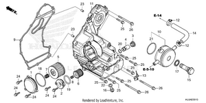 Oil Cooler Schematic