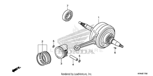 Crankshaft@piston Schematic