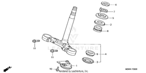 Steering Stem Schematic