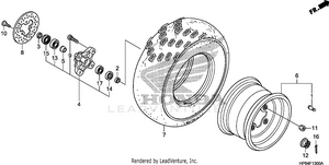 Front Wheel Schematic