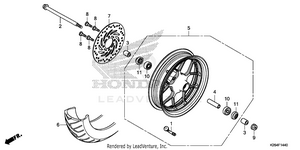 Front Wheel Schematic