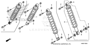 Front Shock Absorber Schematic
