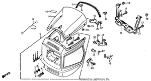 Front Cowl Schematic