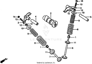 Camshaft Schematic