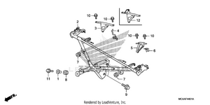 Cowl Stay (gl1800'06-) Schematic