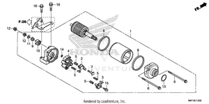 Starter Motor Schematic