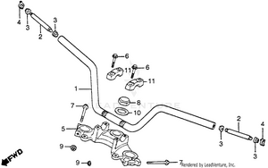 Handlebar + Top Bridge 85 Schematic