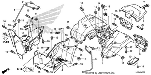 Rear Fender Schematic