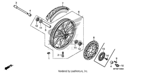 Front Wheel Schematic