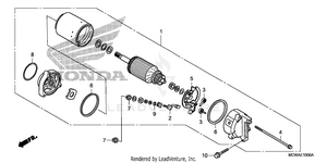 Starter Motor Schematic