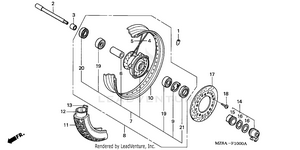 Front Wheel Schematic
