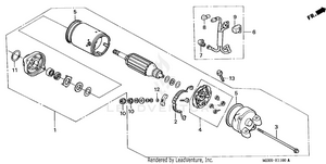 Starter Motor Schematic